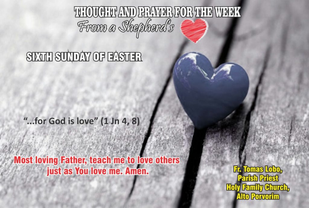 Thought & Prayer for the week 06/05/2018 Holy Family Church